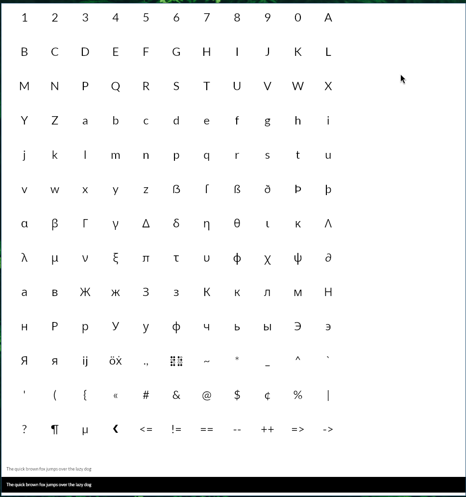 Gif of text.rs